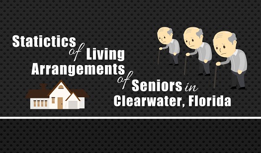 Statistics of Living Arrangements of Seniors in Clearwater, Florida